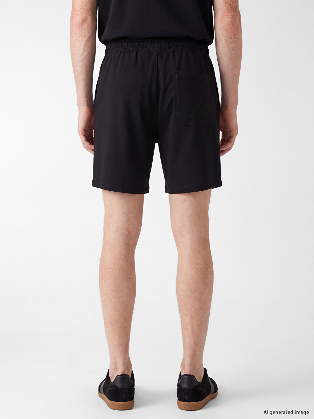 Regular Fit Belmando Fabric Men's Shorts-3