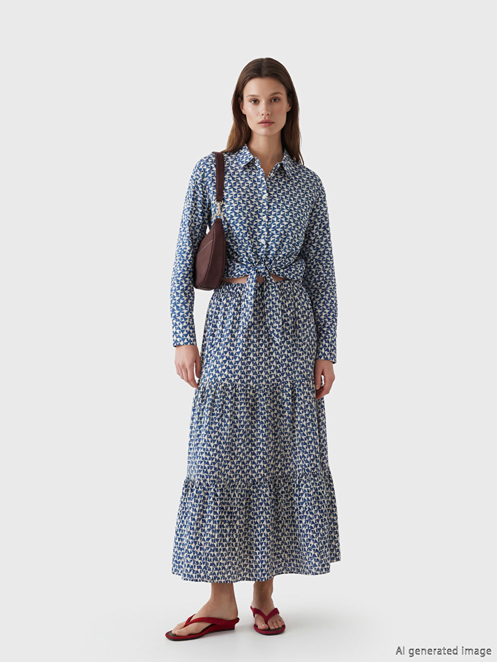 Woman INDIGO Shirt-2