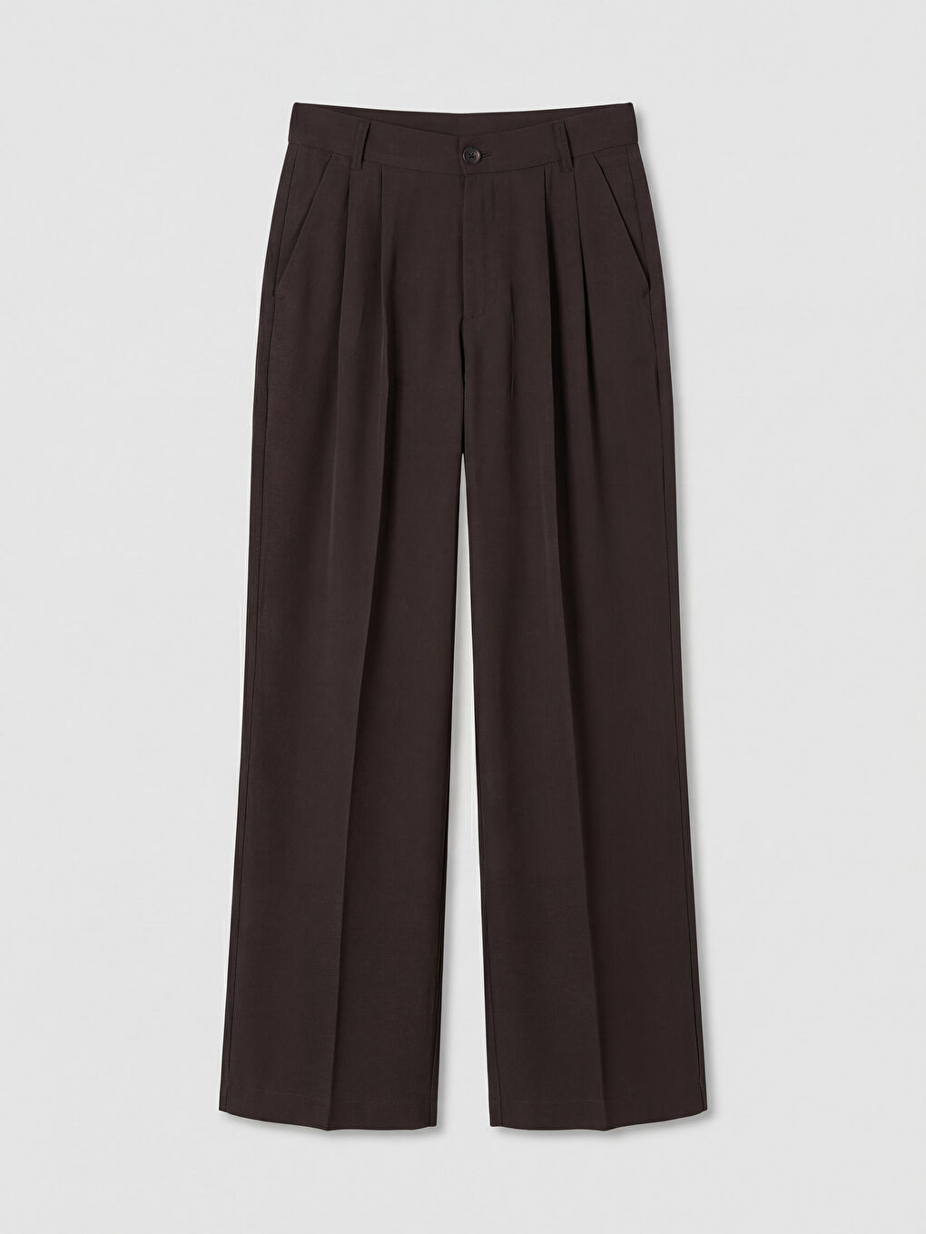 Жена Кафяво Официални панталони