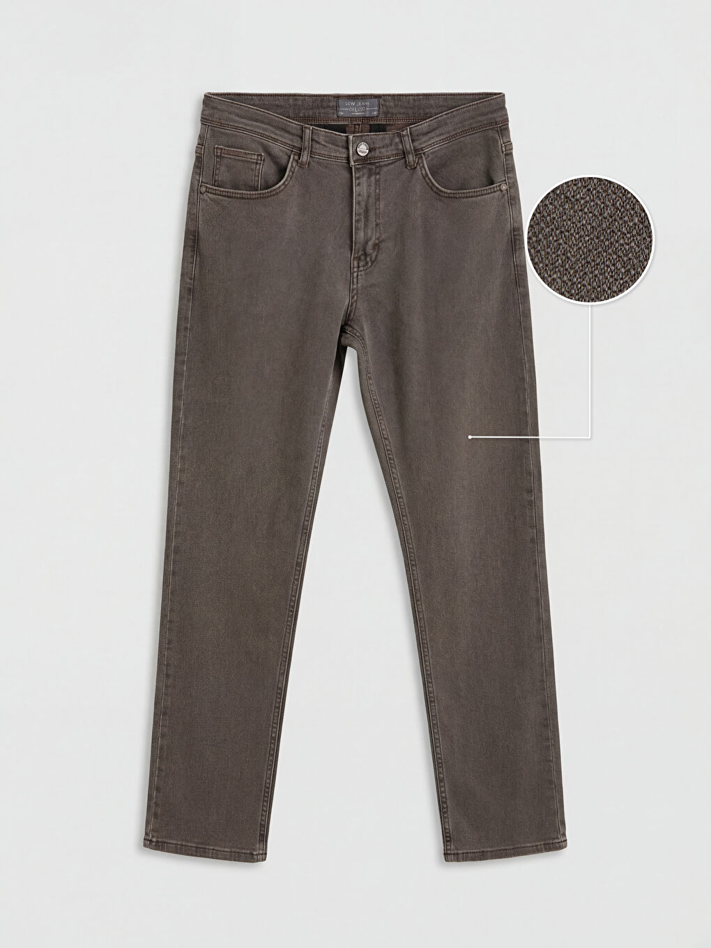 Kahverengi 779 Regular Fit Erkek Jean Pantolon