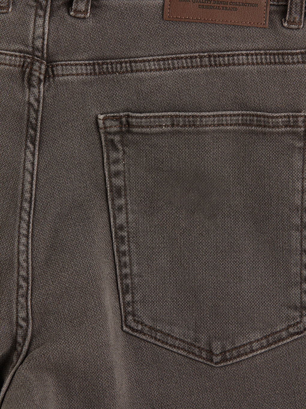 Kahverengi 779 Regular Fit Erkek Jean Pantolon-1