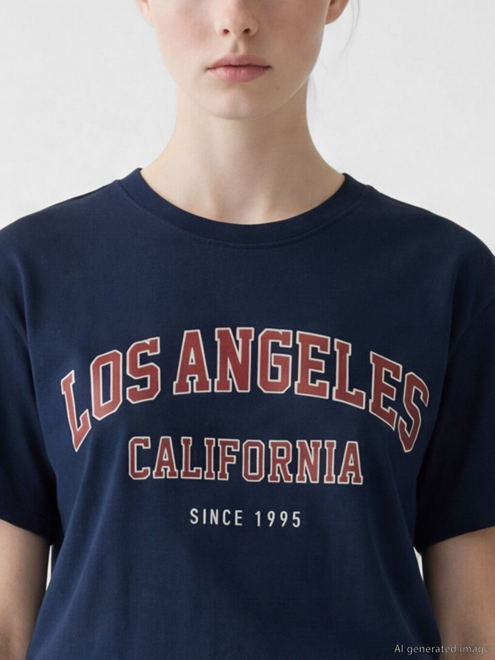 Los Angeles Printed Women's T-Shirt-2