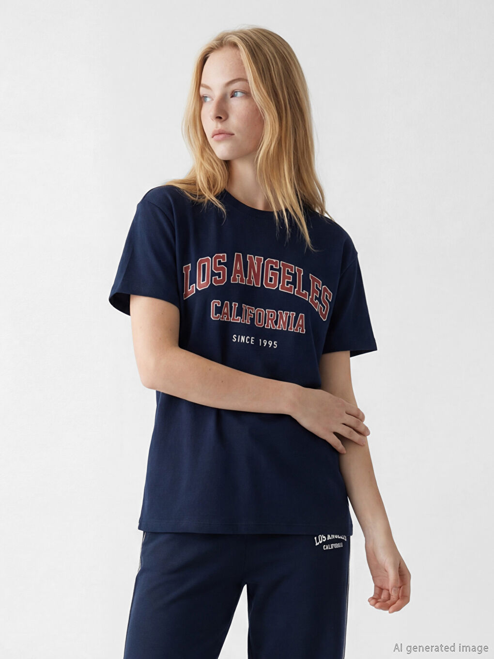 Женская футболка с принтом «Los Angeles»