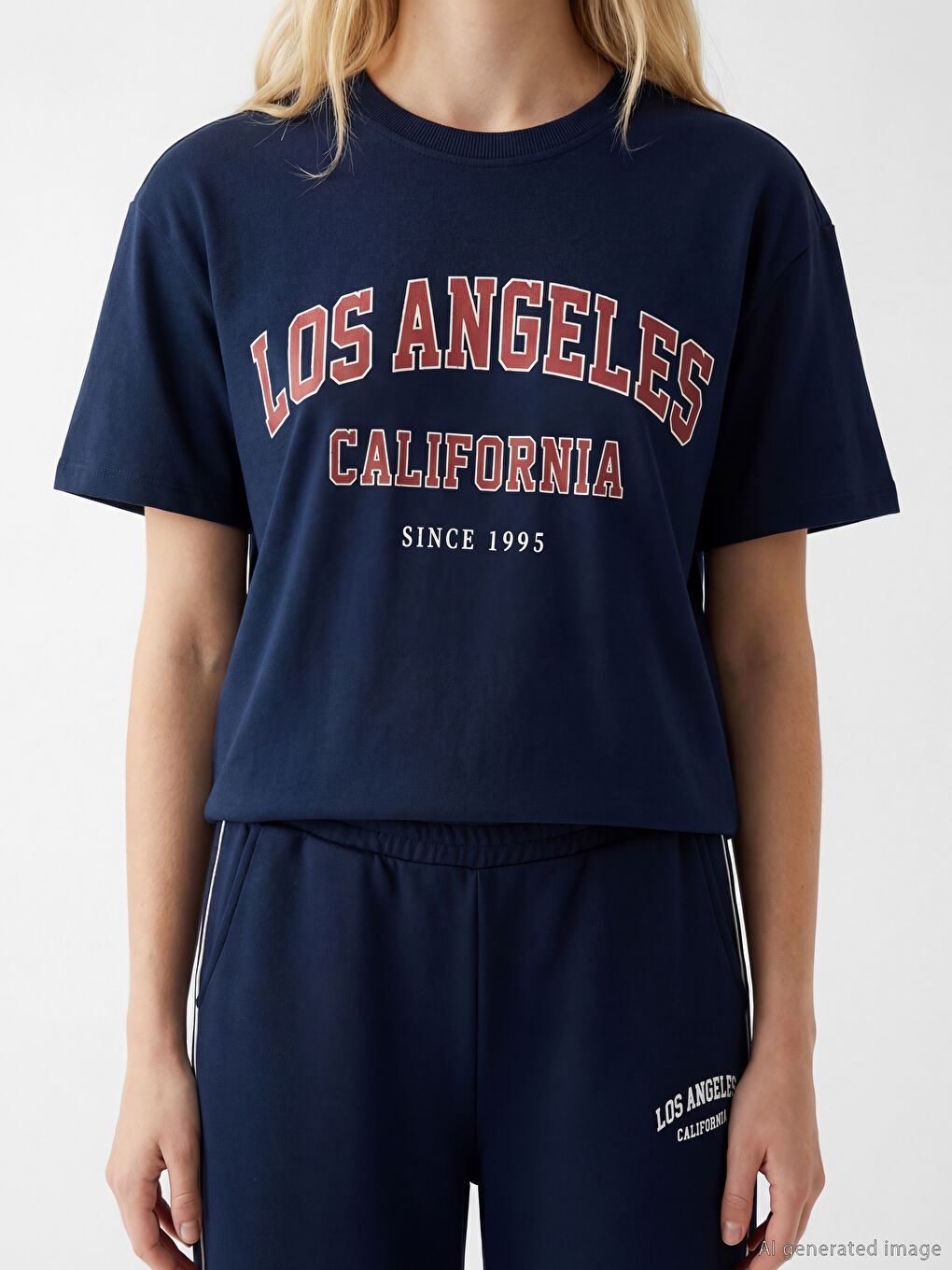 Женская футболка с принтом «Los Angeles»-2