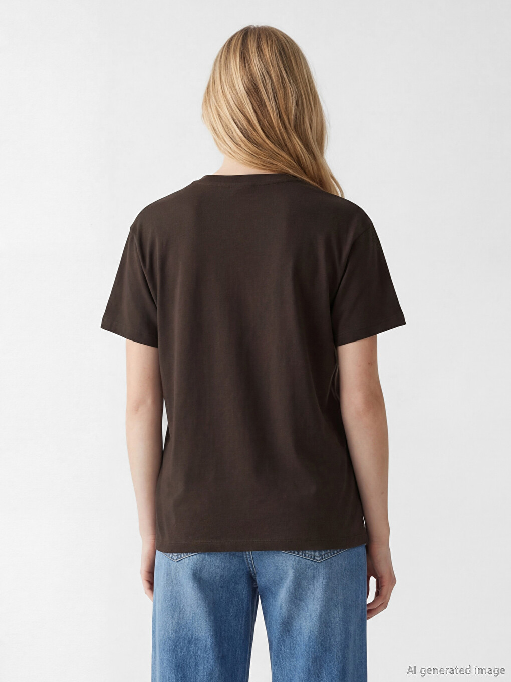 T-shirt i stampuar 100% Pambuk për gra-3