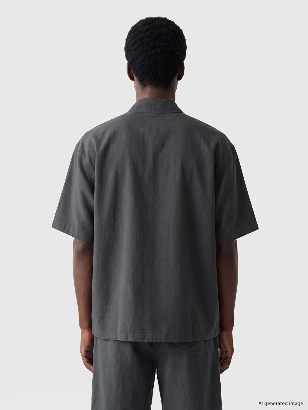 Relax Fit Pocketed Men's Shirt-2