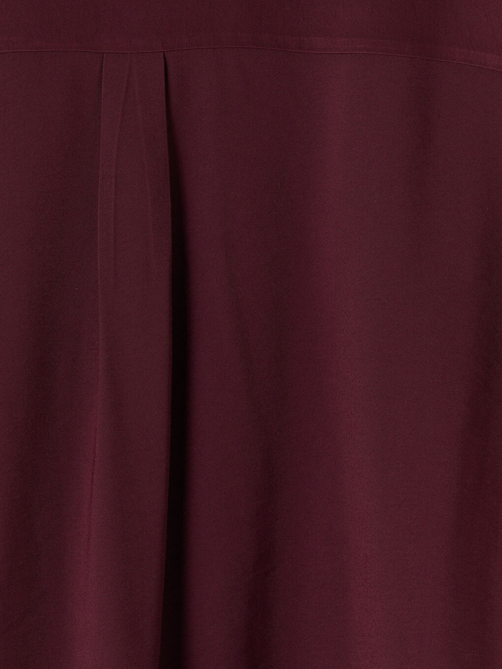 Bordo Dokulu Oversize Kadın Gömlek-3