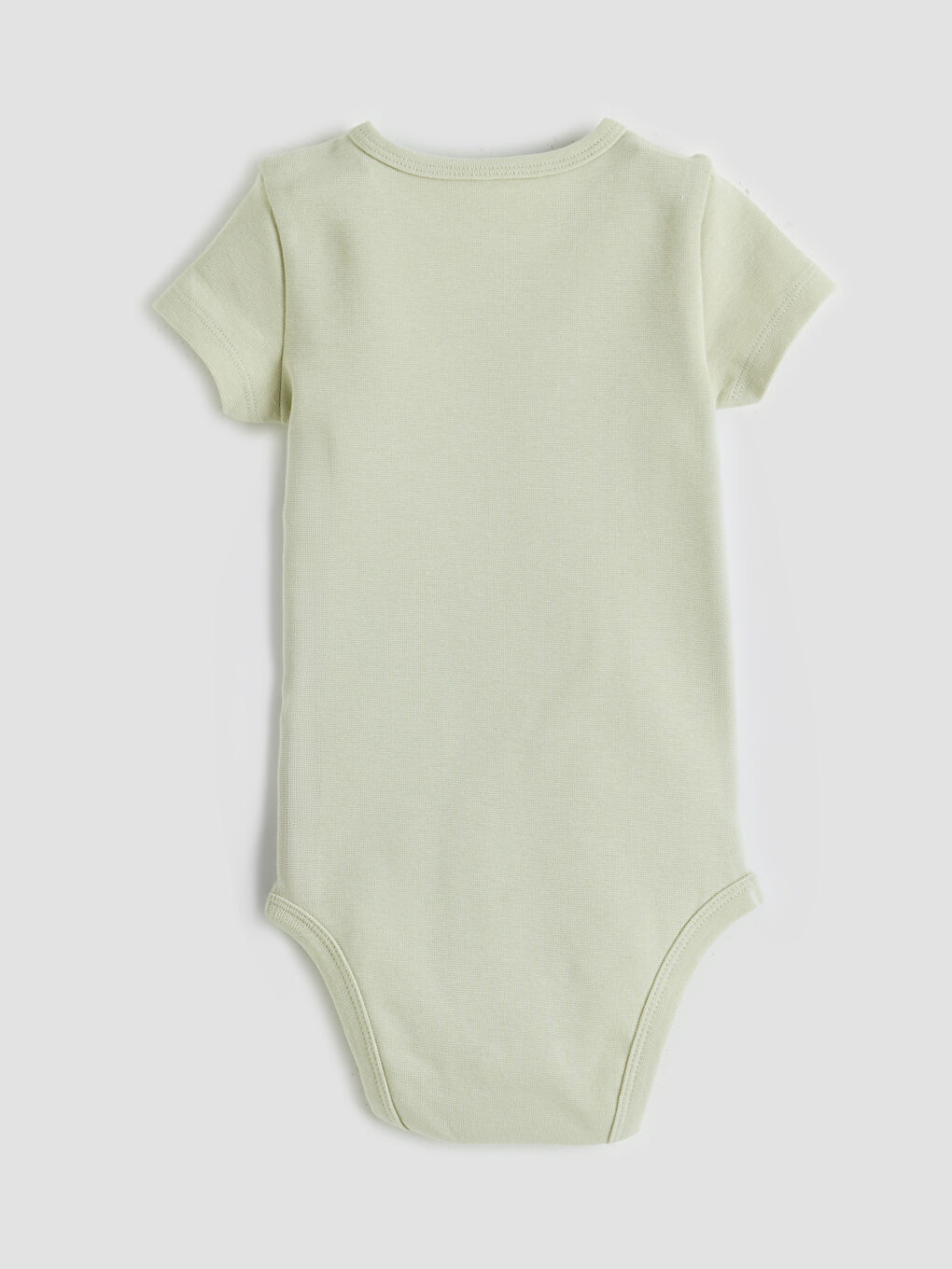 Ekru Bisiklet Yaka Erkek Bebek 2'li Body-3