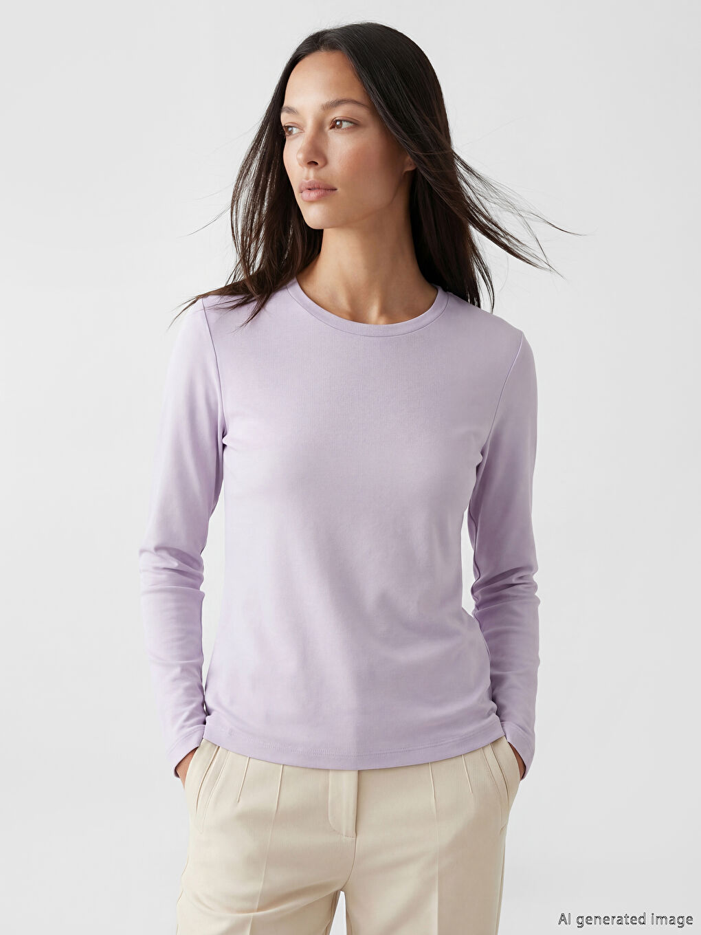 Lila Soft Touch Kadın Body