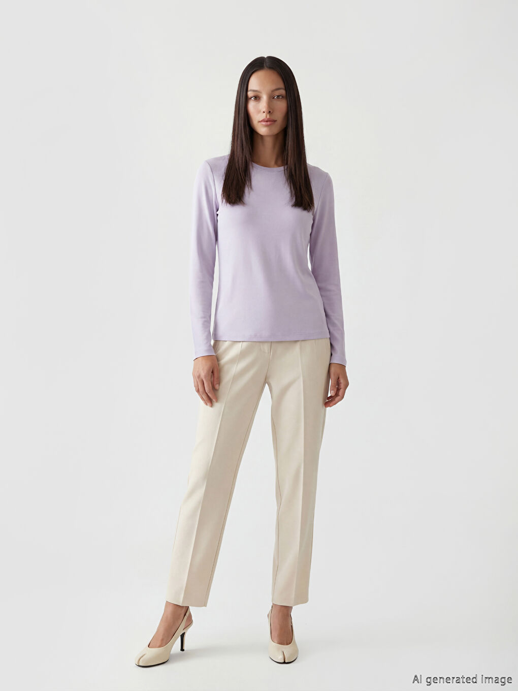 Lila Soft Touch Kadın Body-1