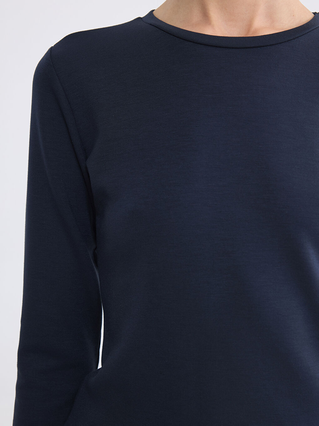 Lacivert Soft Touch Kadın Body-2