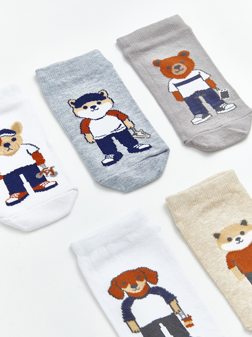 Boy Mix Trainer Socks-1