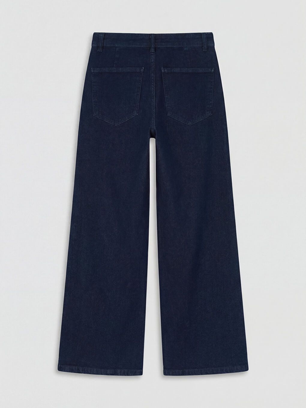 İndigo Mom Fit Kadın Jean Pantolon-1