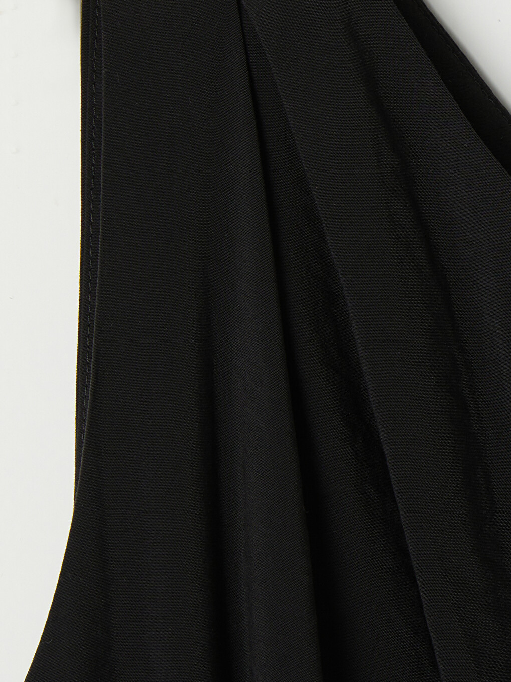 Buckle Detailed One Shoulder A-line Dress-1