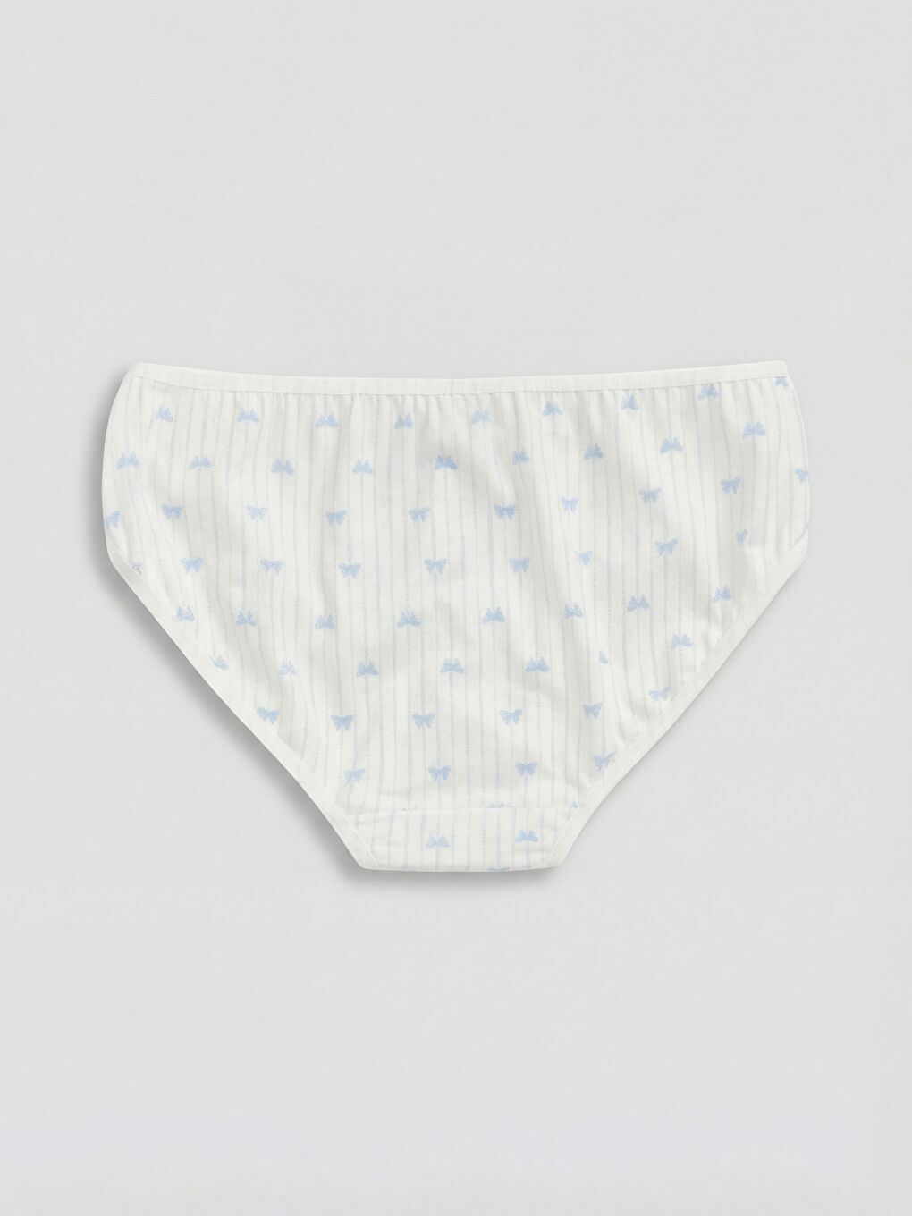 Mavi Desenli Kız Çocuk Külot 3'lü-2