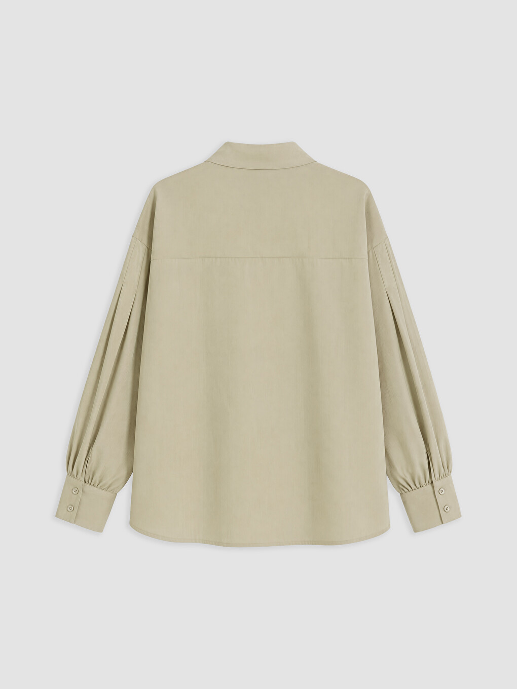 Chemise Plissée À Coupe Ample Pour Femme-5