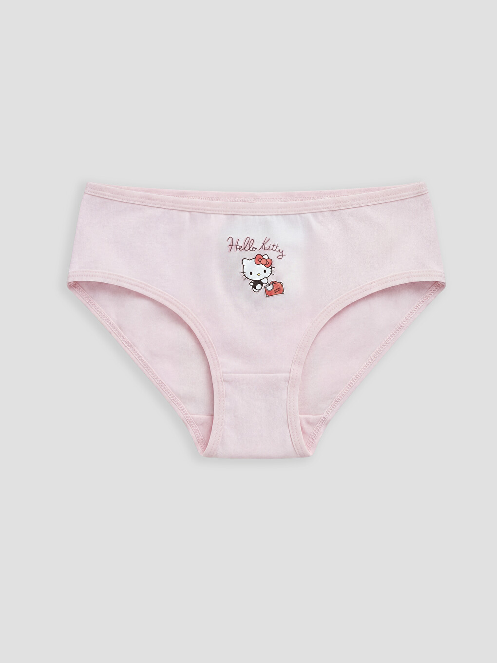 Pembe Hello Kitty Baskılı Kız Çocuk Külot 3'lü-2