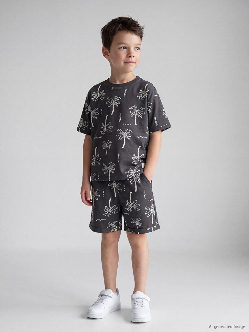 Patterned Boys' Set
