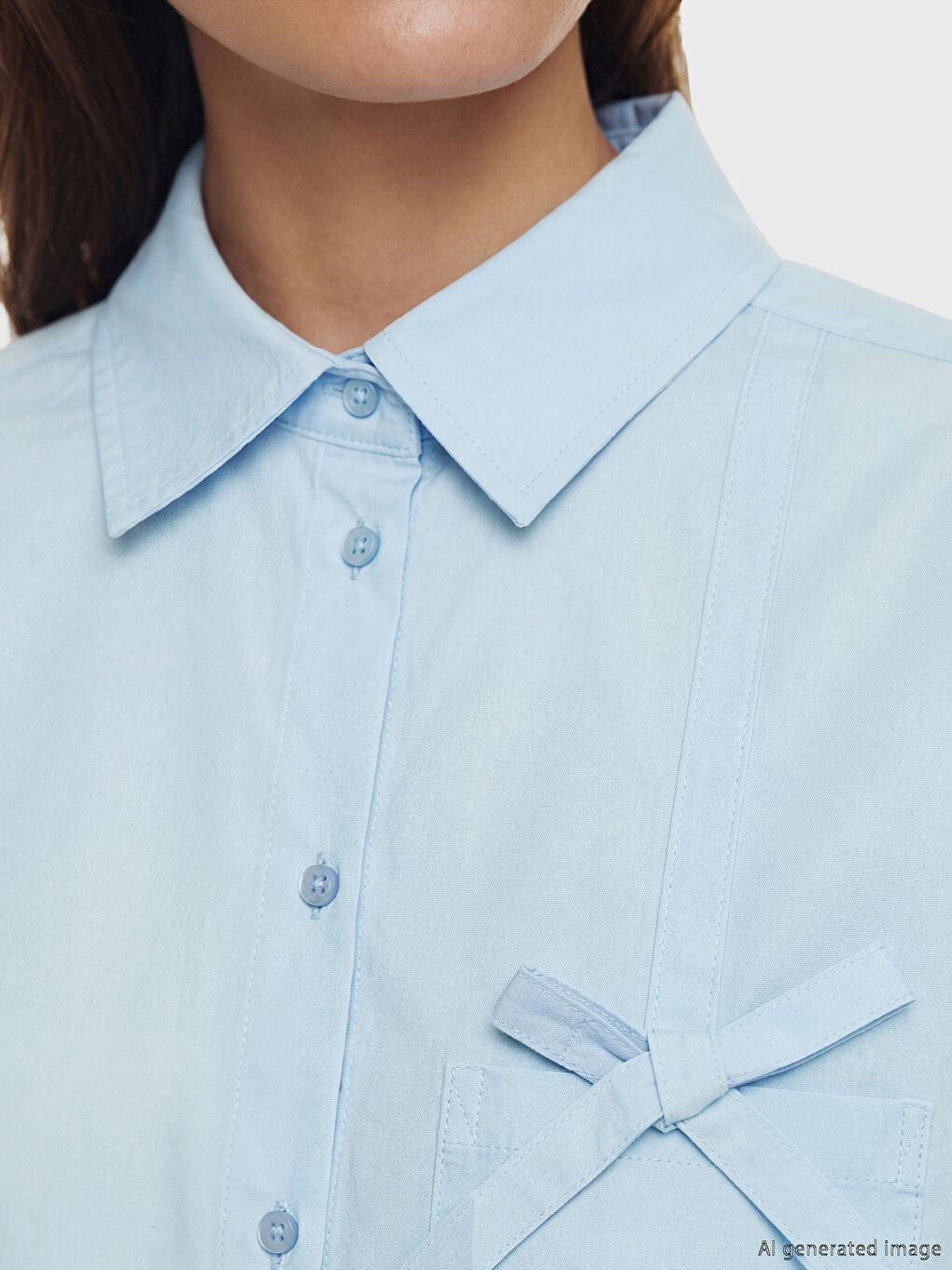 Poplin Women's Shirt Tunic-2