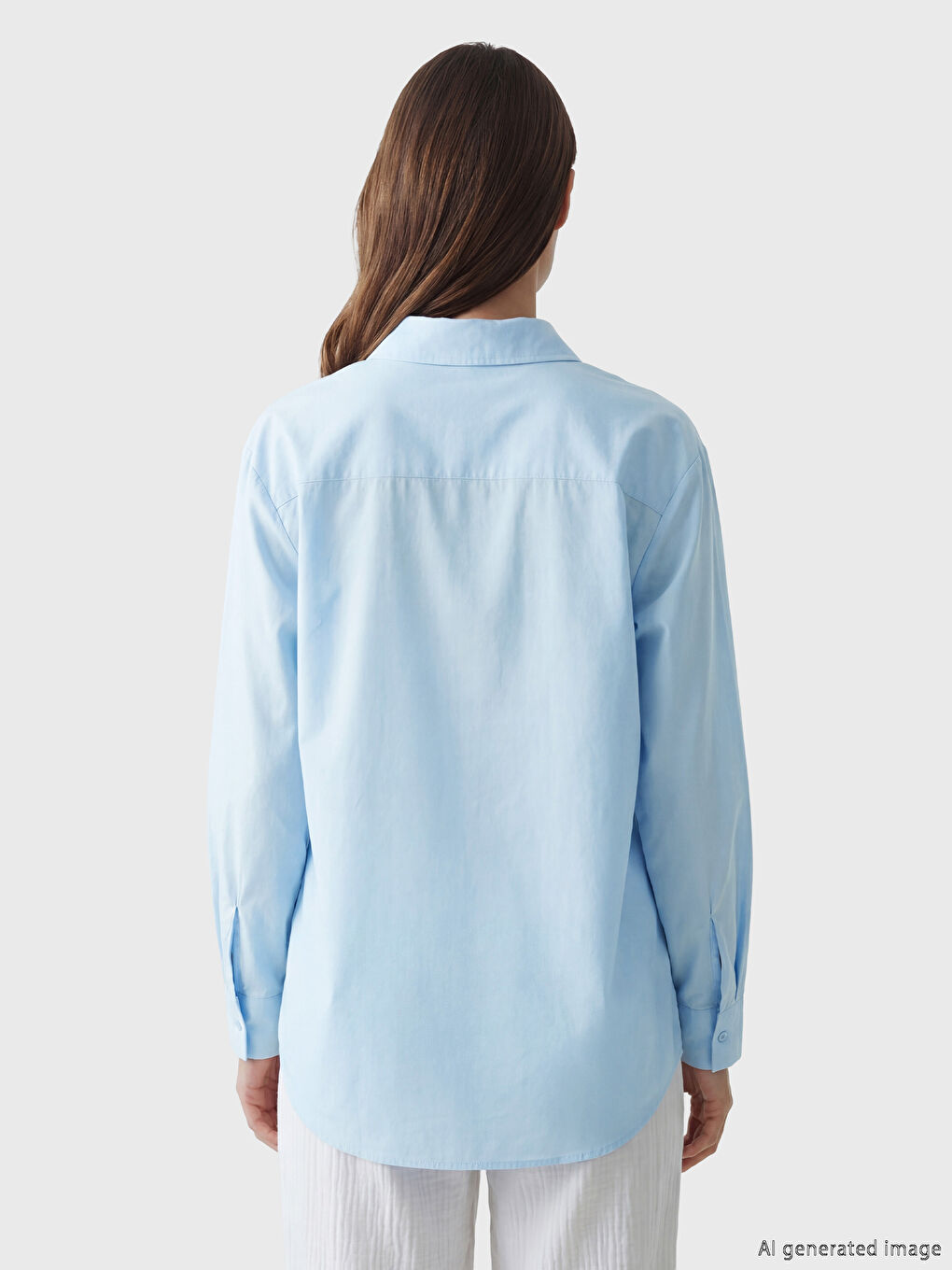 Poplin Women's Shirt Tunic-3