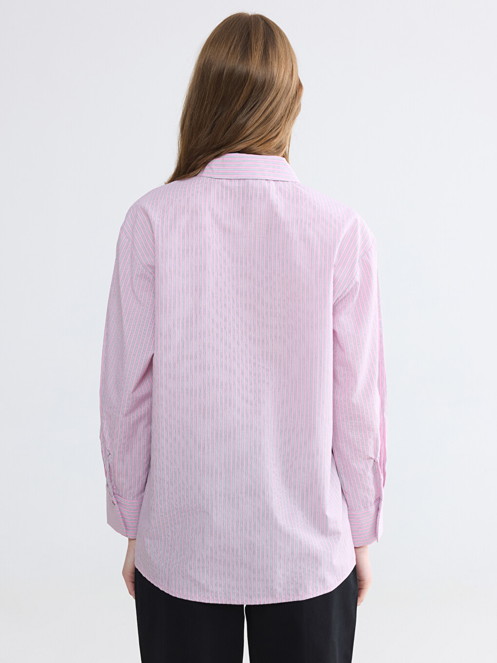 Woman Pink Shirt Tunic-5