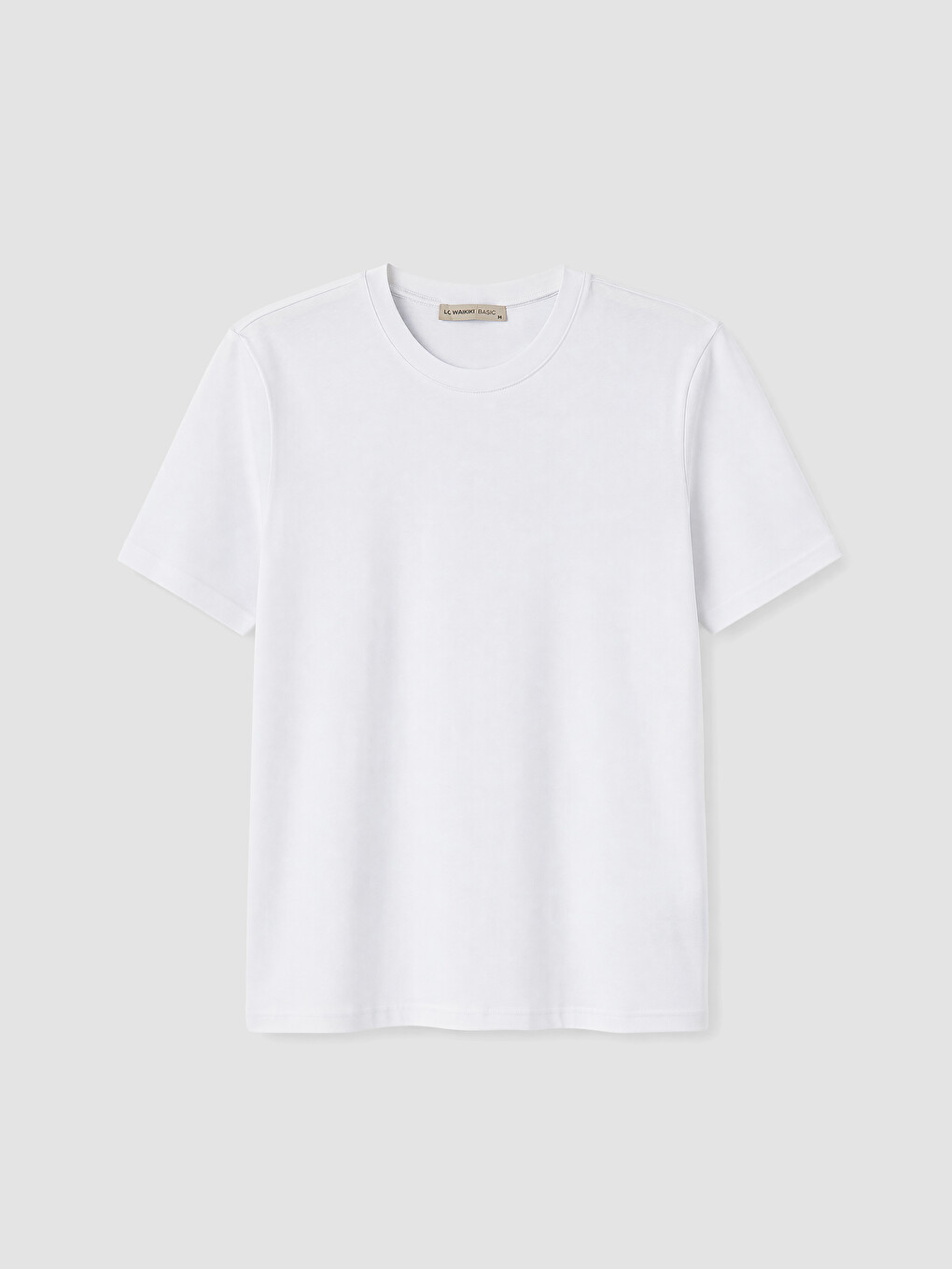 Tricou Basic Regular Fit Din 100% Bumbac-3