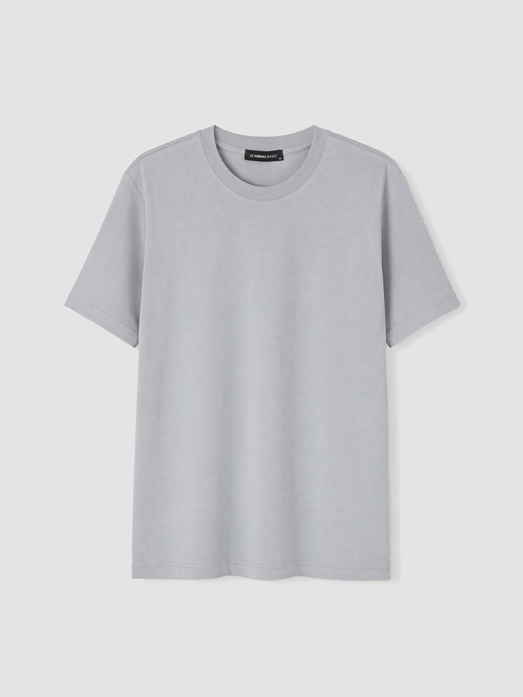 %100 Cotton Regular Fit Basic T-shirt-4