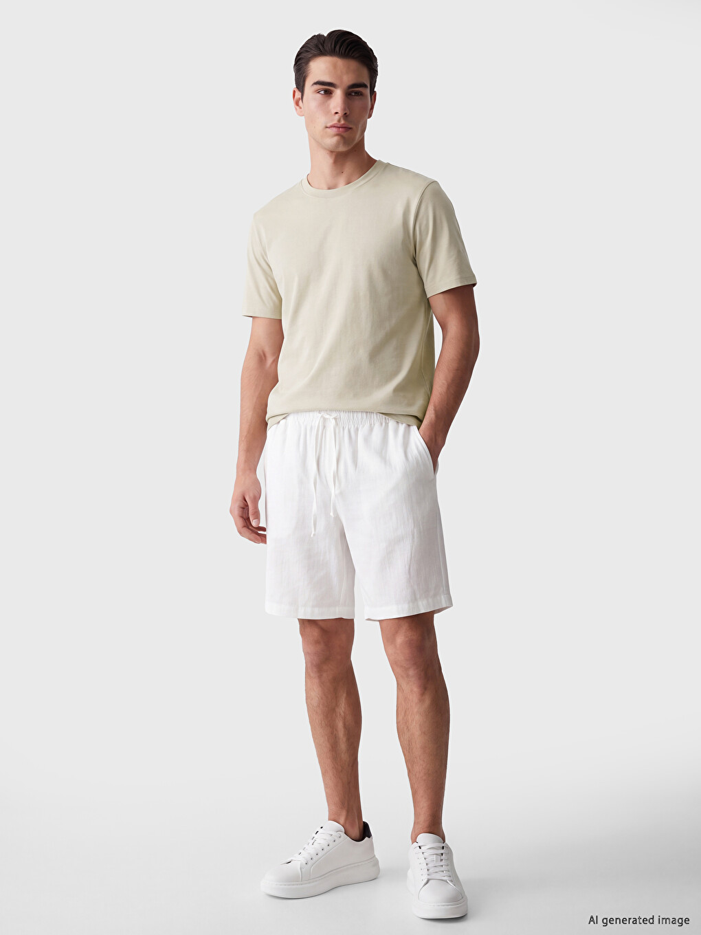 %100 Cotton Regular Fit Basic T-shirt