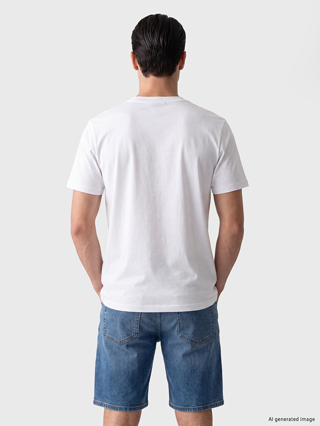 Tricou Basic Regular Fit Din 100% Bumbac-2