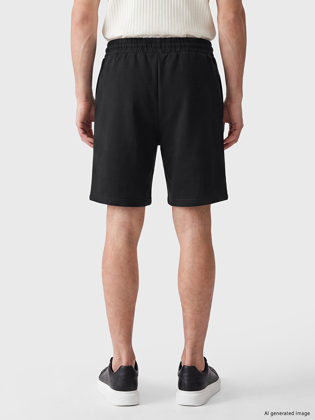 Man Anthracite Shorts-3