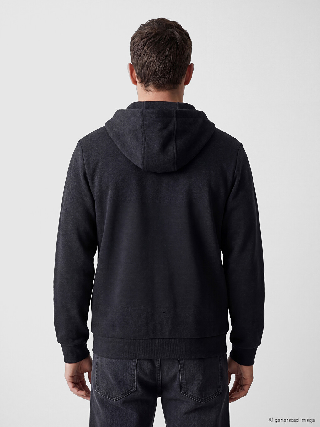 Sweat À Capuche Zippé Pour Homme-3