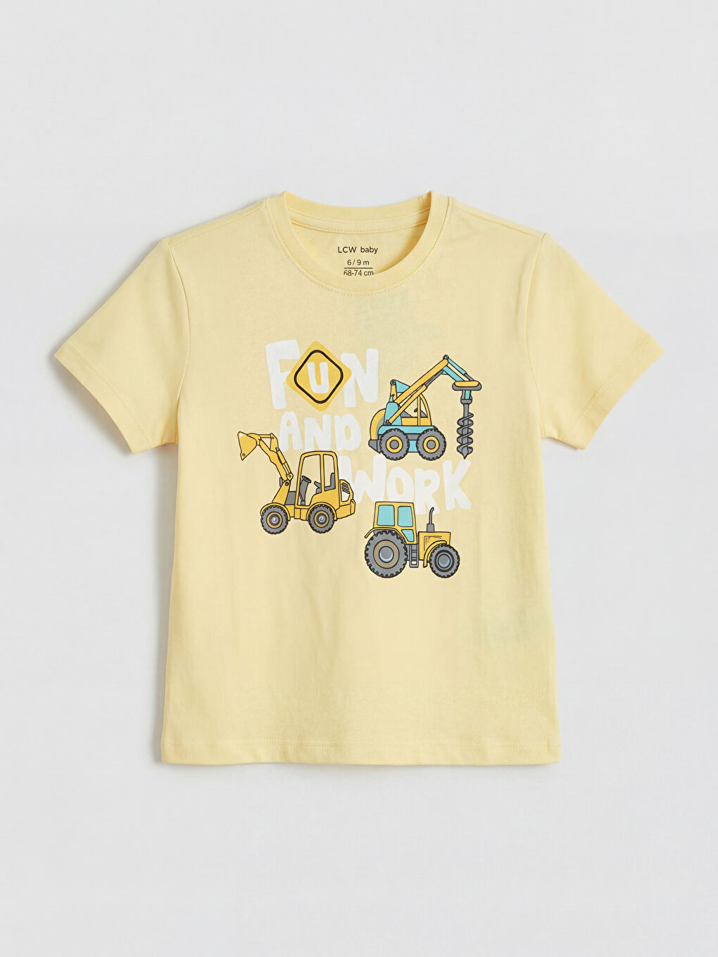 Sarı Bisiklet Yaka Erkek Çocuk Şortlu Pijama Takımı-1