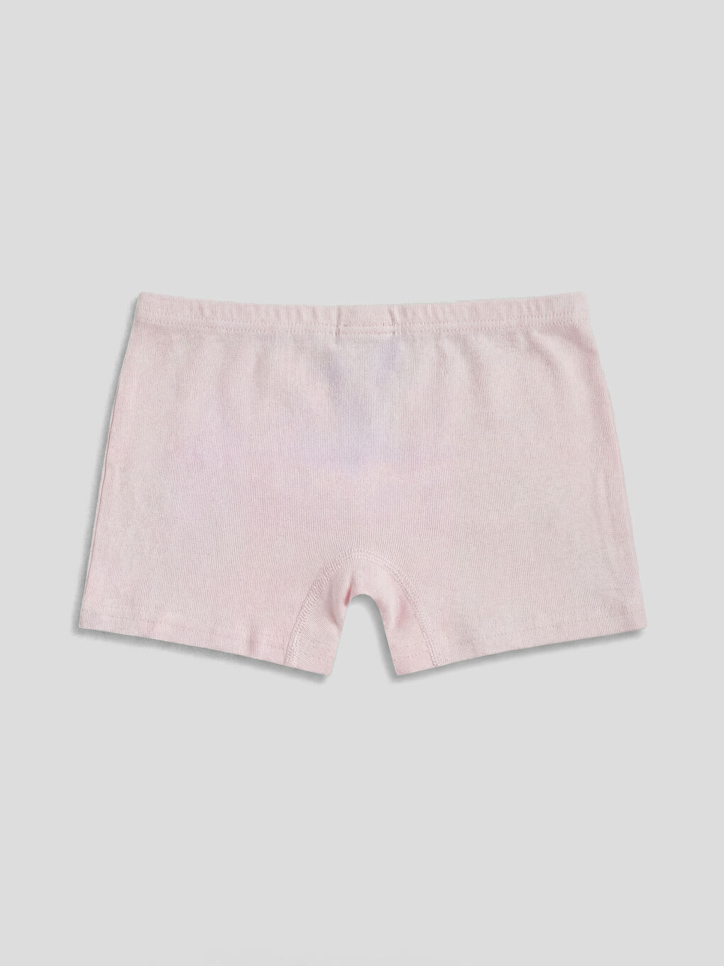 Pembe Baskılı Kız Çocuk Boxer 3'lü-4