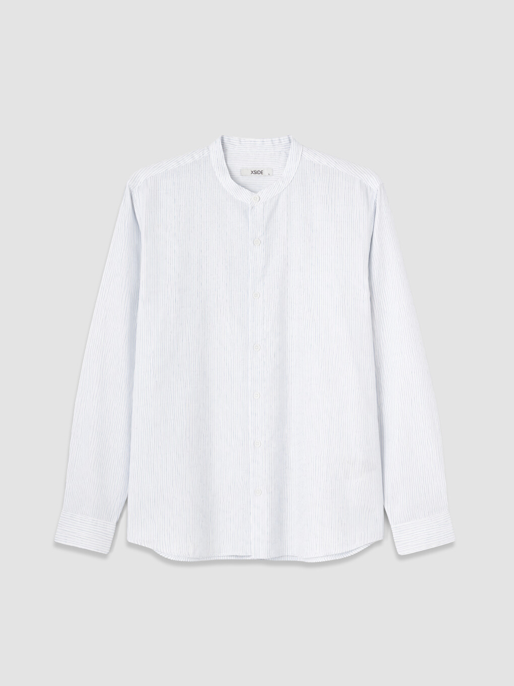 Mavi Regular Fit Hakim Yaka Çizgili Poplin Erkek Gömlek-4