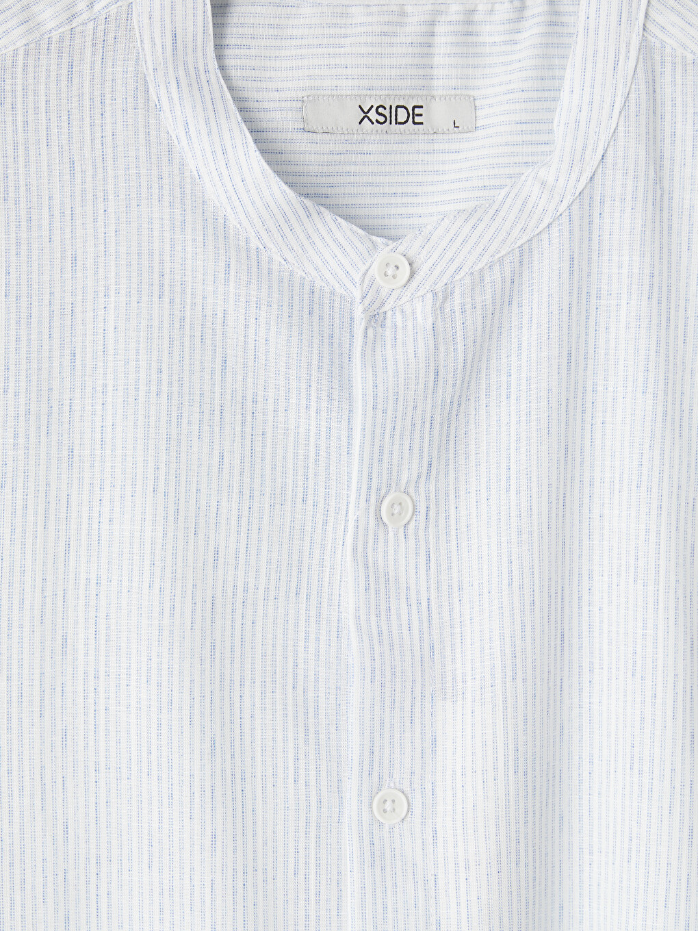 Mavi Regular Fit Hakim Yaka Çizgili Poplin Erkek Gömlek-6