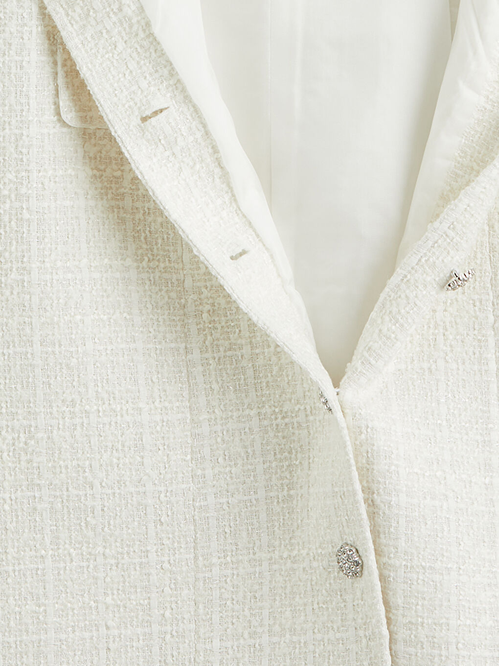 Beyaz Kare Yaka Tüvit Mini Elbise-3