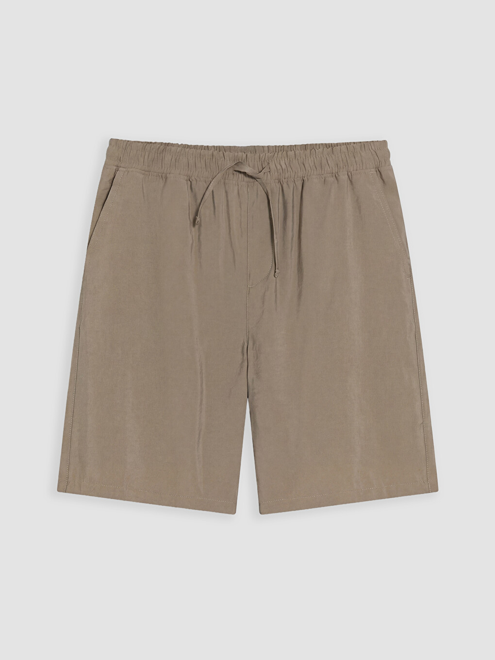 Bej Rahat Kalıp Erkek Şort
