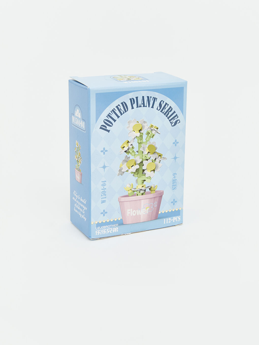 112-Piece Flower Building Toy