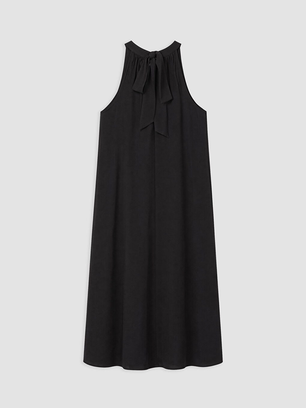 Halter Neck Ruched Dress-5