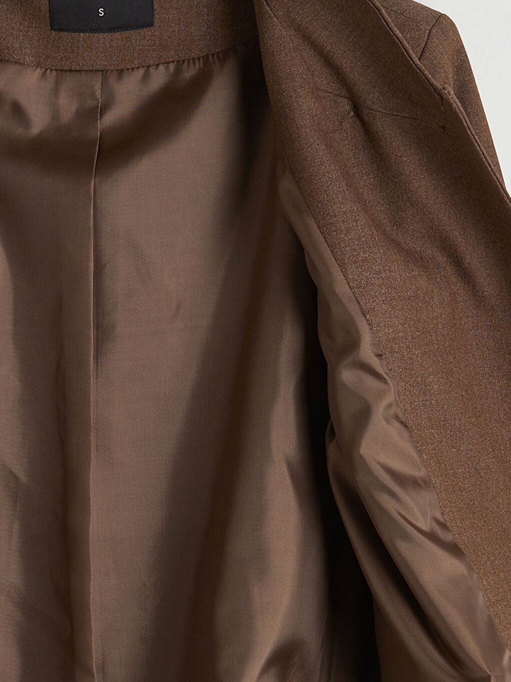 Kahverengi Hakim Yaka Kadın Ceket-2