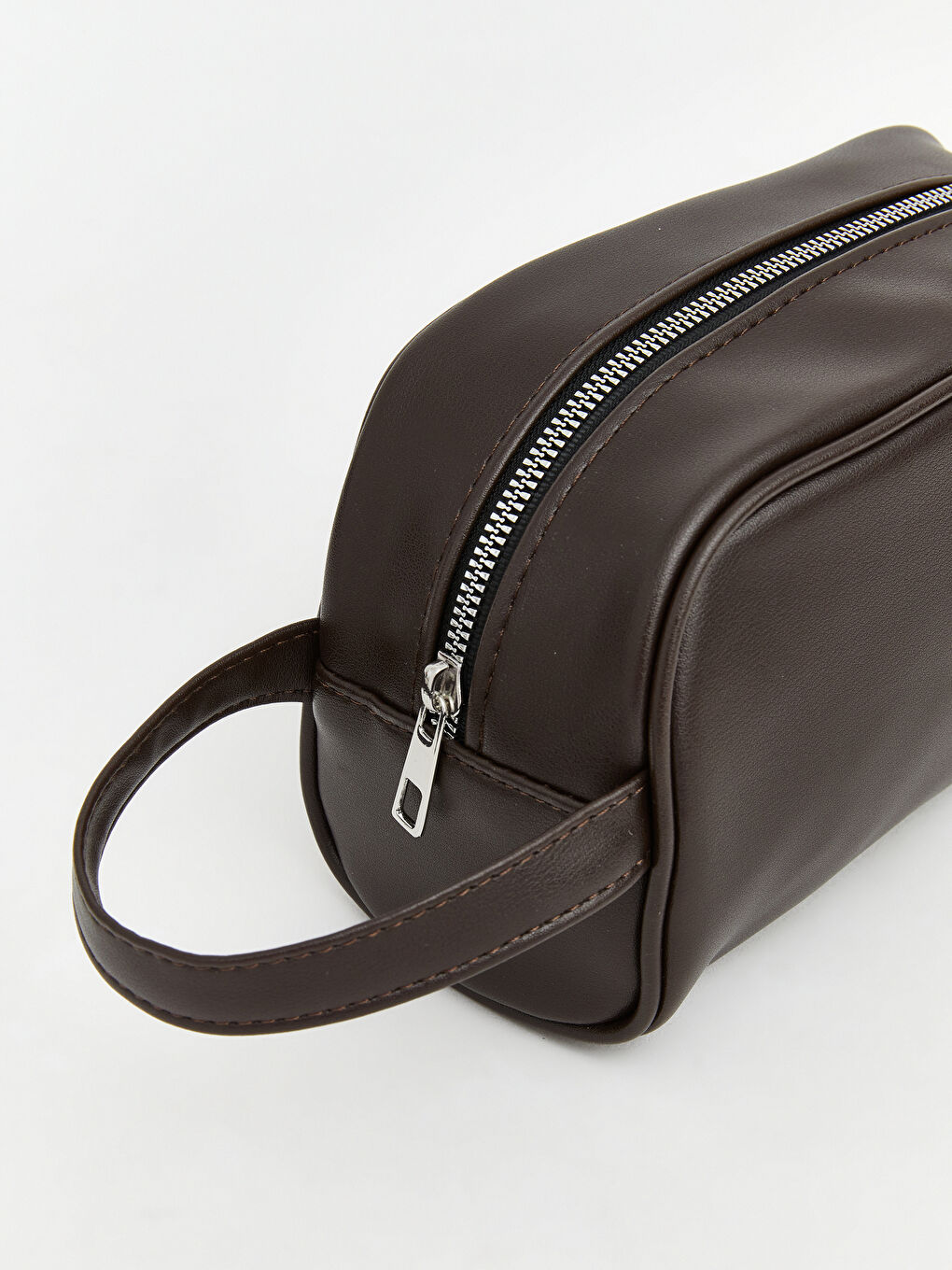 Kahverengi Deri Görünümlü Erkek El Çantası-2