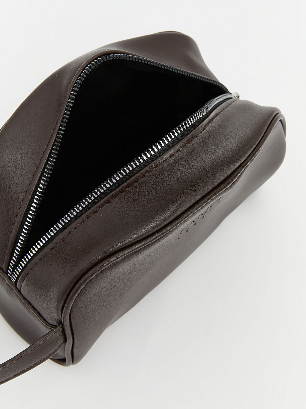 Kahverengi Deri Görünümlü Erkek El Çantası-3