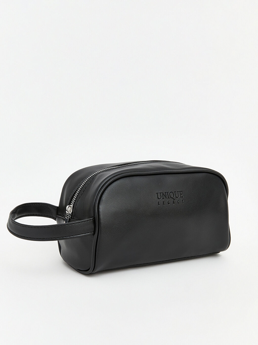 Siyah Deri Görünümlü Erkek El Çantası-1