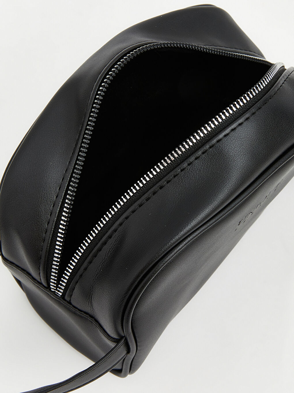 Siyah Deri Görünümlü Erkek El Çantası-3