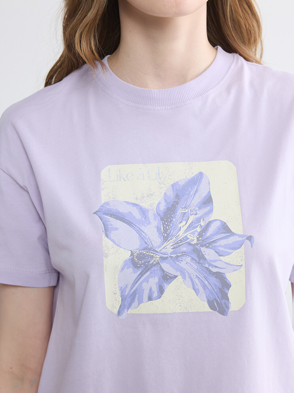 Printed 100% Cotton Women's T-shirt-2