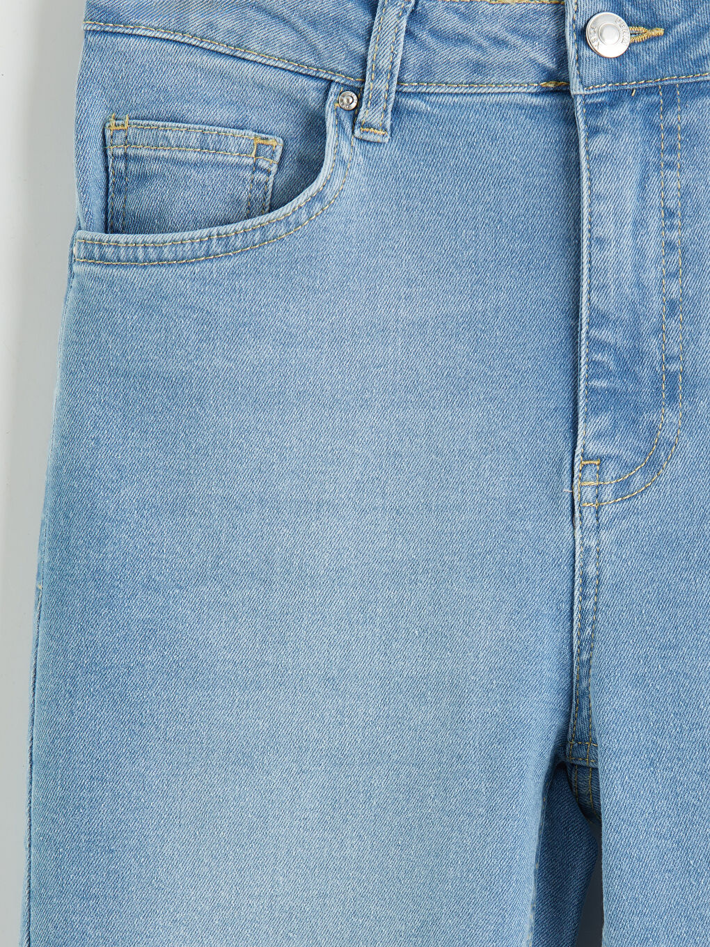 Mavi Crop Flare Kadın Jean Pantolon-6