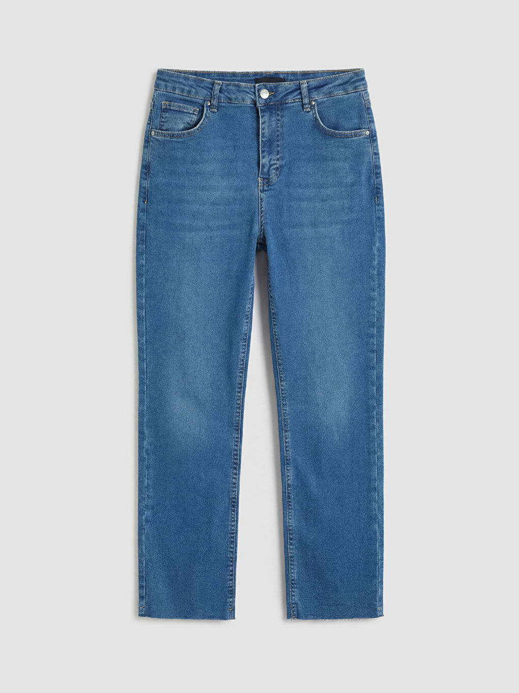 Mavi Crop Flare Kadın Jean Pantolon-4