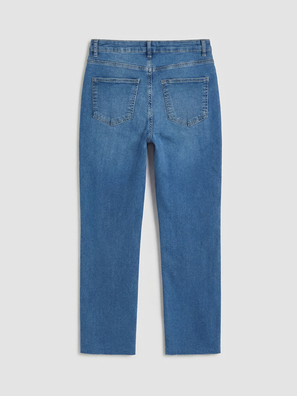 Mavi Crop Flare Kadın Jean Pantolon-5