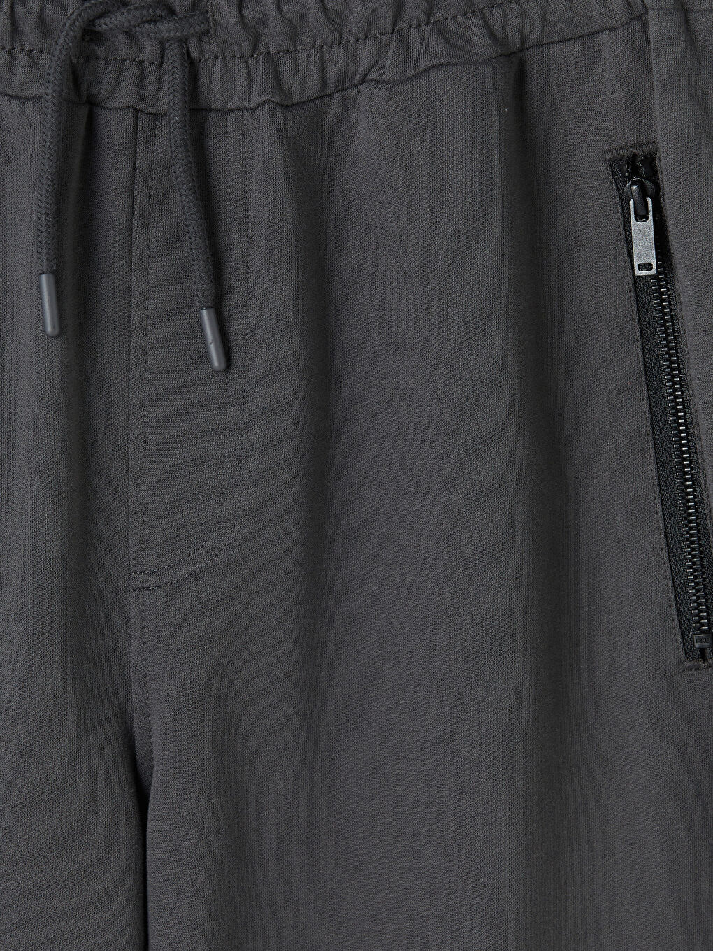 Antrasit Standart Kalıp Erkek Eşofman Altı-2