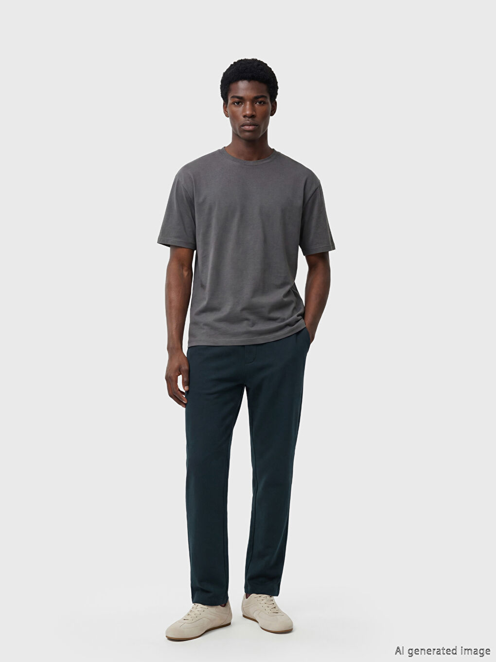 Lacivert Regular Fit Erkek Eşofman Altı